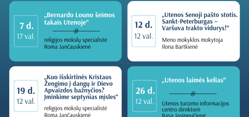 Birželio mėnesio nemokamos ekskursijos