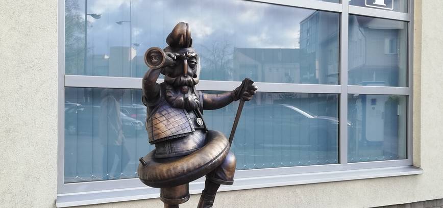 Skulptūra „Amžinasis turistas“