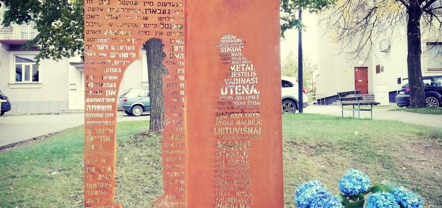 Skulptūrinės kompozicijos „Šalom Utyan“ (Taika Utenai) atidengimas