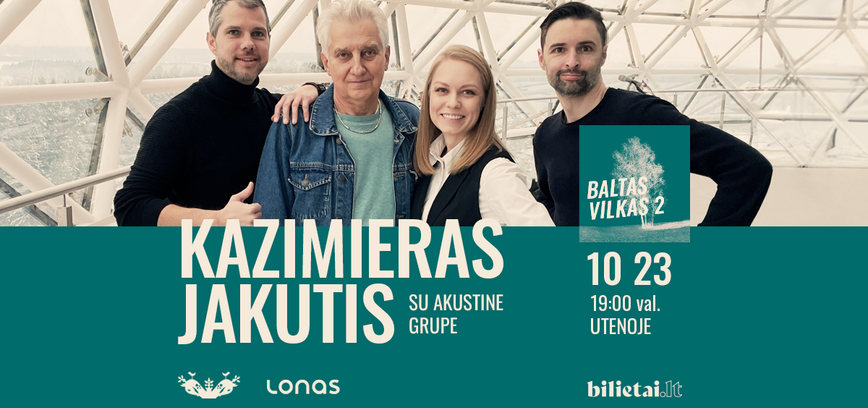 Kazimiero Jakučio su akustine grupe koncertas „Baltas vilkas 2“
