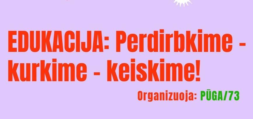 Edukacijos su PŪGA/73