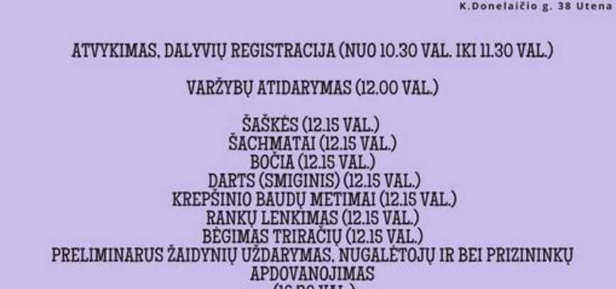 XIV-oios Lietuvos neįgaliųjų atrankinės sporto žaidynės