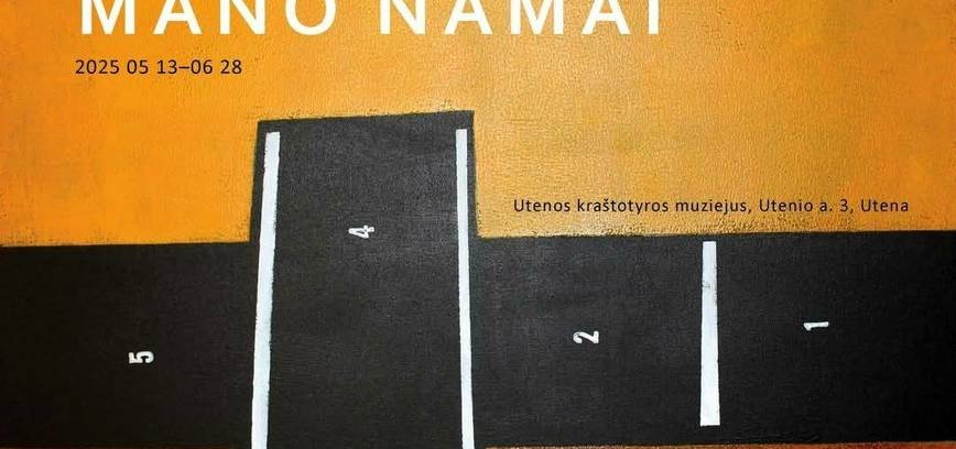 Kristinos Norvilaitės-Geniušienės paroda „MANO NAMAI“