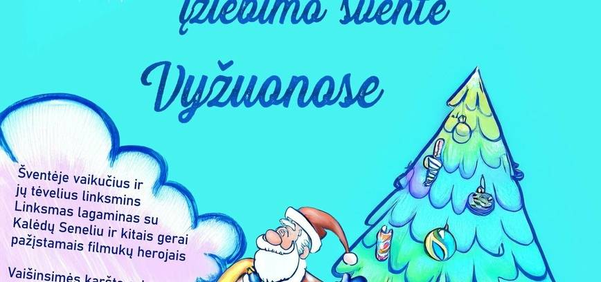 Vyžuonos Christmas tree lighting ceremony