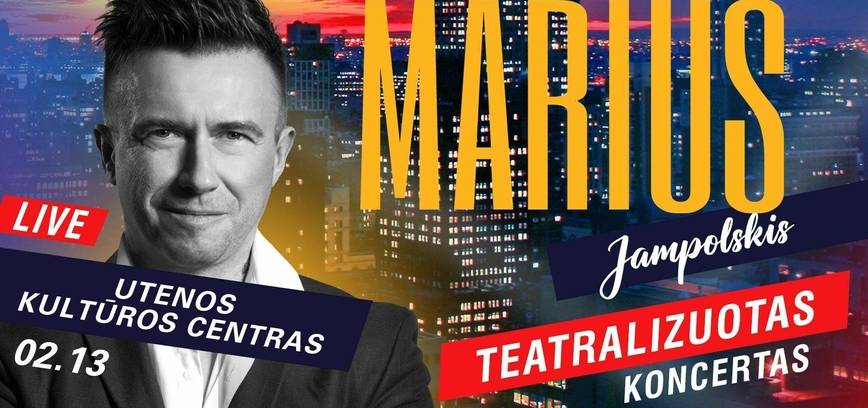 Театрализованный концерт МАРИУСА ЯМПОЛЬСКИСА в Утене