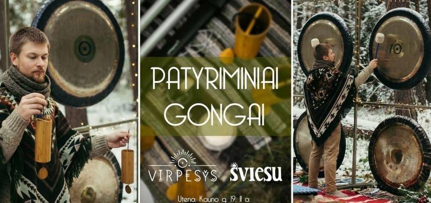 Garso kelionė su gongais