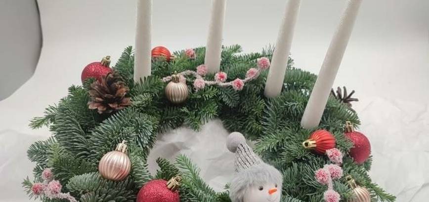 Advento vainikų dirbtuvės šeimoms Alaušo slėnyje