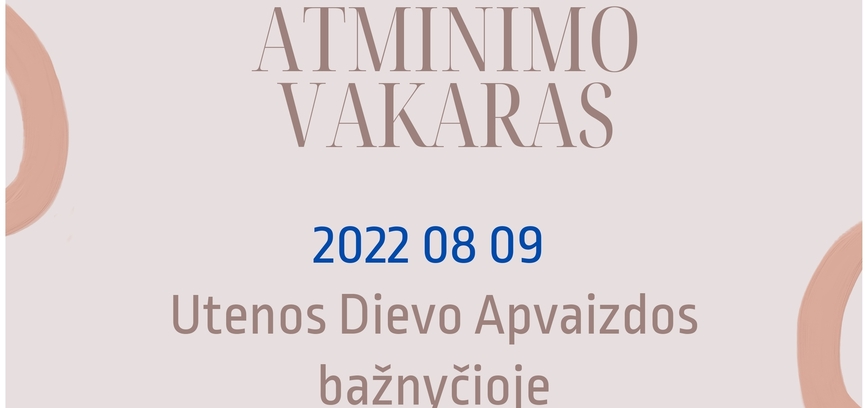 Aldonos Grigaravičienės atminimo vakaras
