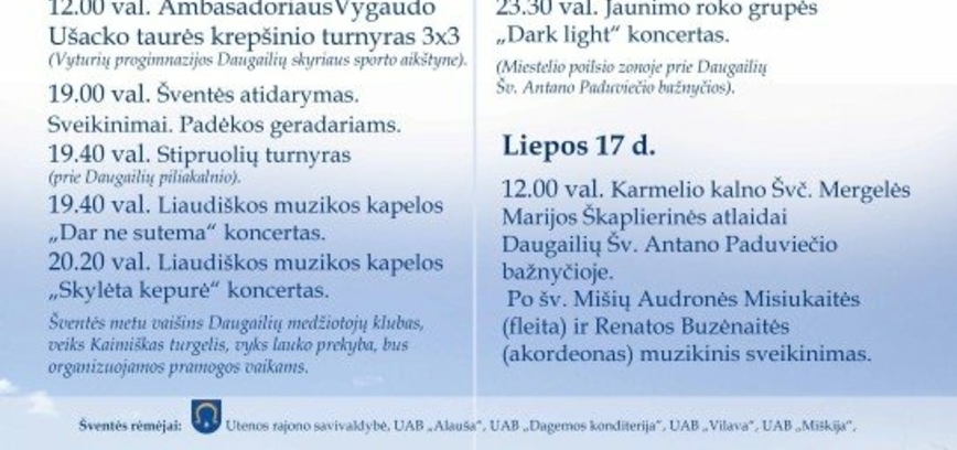 Daugailių miestelio šventė