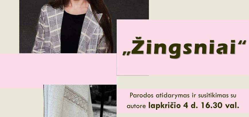 Ugnės Elmentaitės fotografijų paroda „Žingsniai“