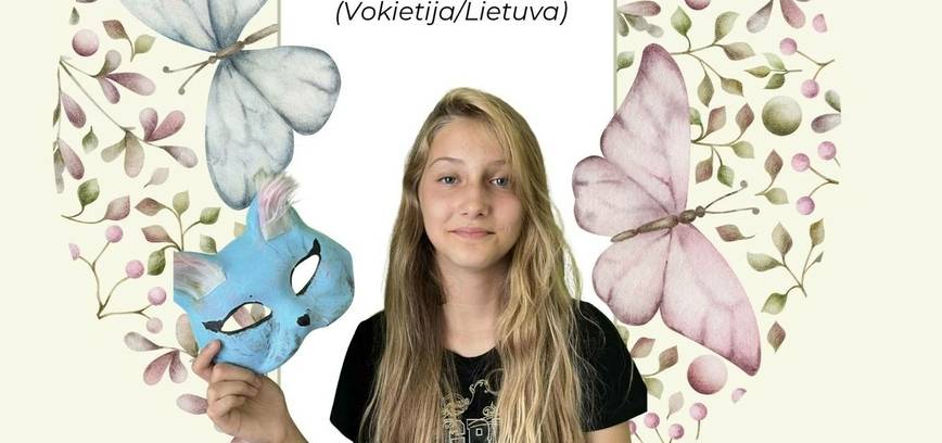 Izabėlės Trocenko (Vokietija/Lietuva) paroda „Kaukės iš Drugelio širdies“
