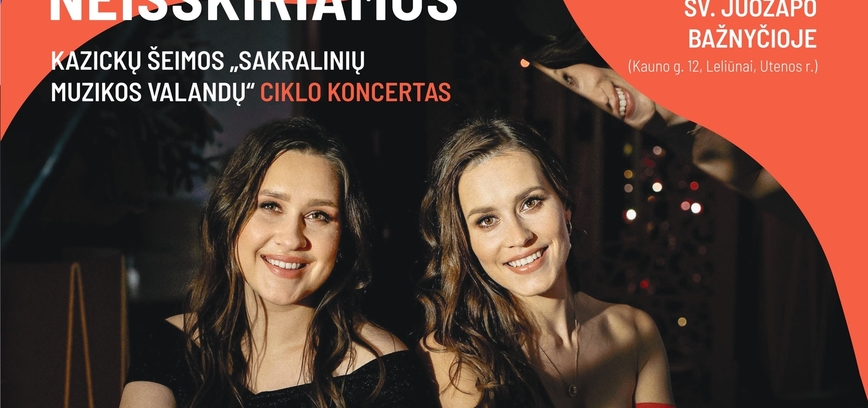 Kristupo festivalis 2022. Kazickų šeimos „Sakralinių muzikos valandų“ ciklo koncertas