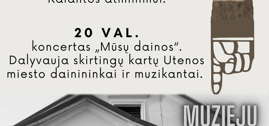 Pokalbių valanda „Gyvenimą paaukoję Tėvynei ir koncertas „Mūsų dainos“
