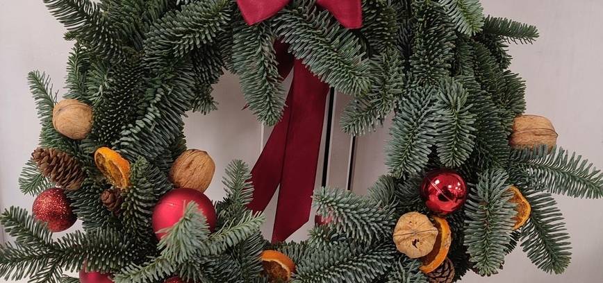 Advento vainikų dirbutuvės kavinėje „Kultūristas“