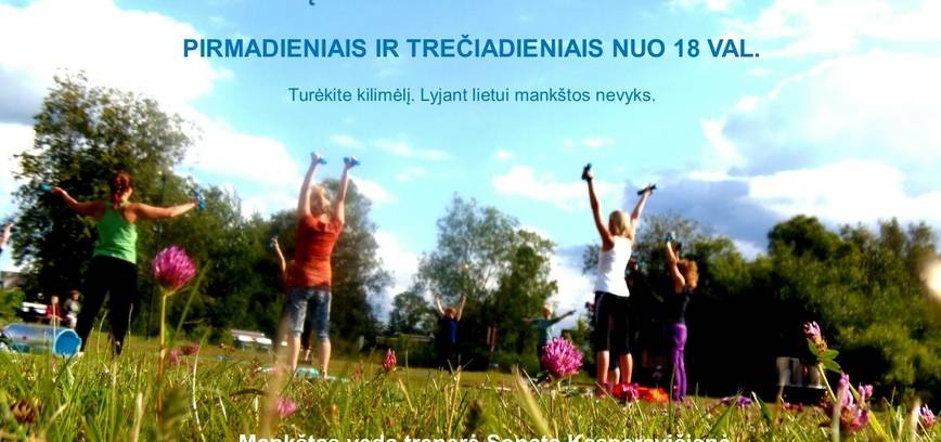 Mankštos Dauniškio parke