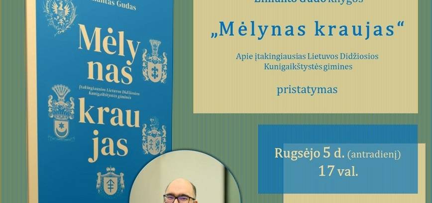 Eimanto Gudo knygos „Mėlynas kraujas