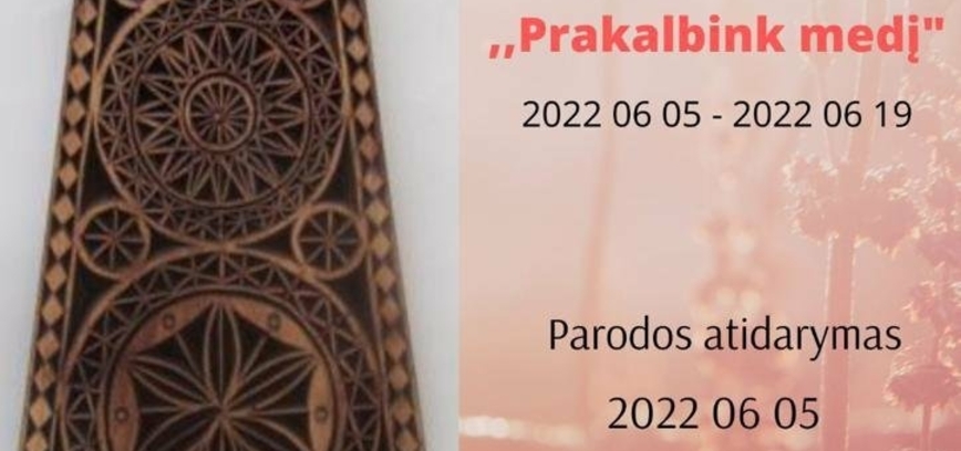 Antano Štaro paroda „Prakalbink medį“