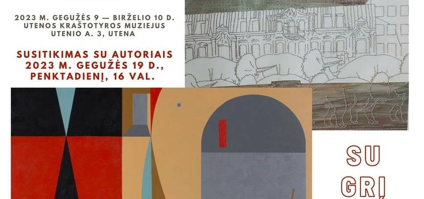 Tomo Rudoko (tapyba) ir Girmanto Rudoko (akvarelė) darbų paroda „Sugrįžimas“