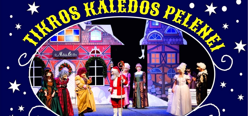 Kaukių spektaklis visai šeimai „Tikros Kalėdos Pelenei“