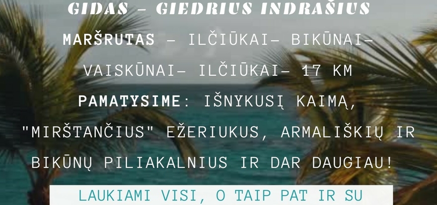 Žygis po Vaiskūnų geomorfologinį draustinį