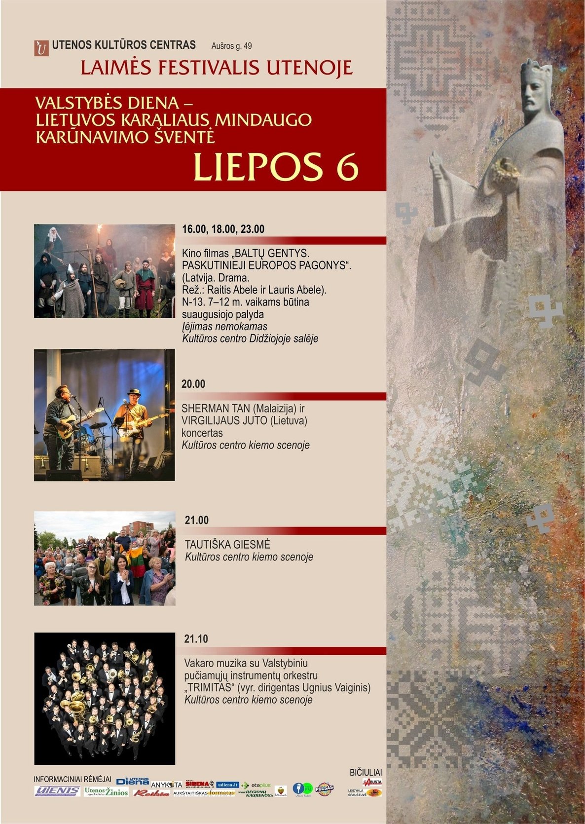 Valstybės diena - Karaliaus Mindaugo karūnavimo šventė