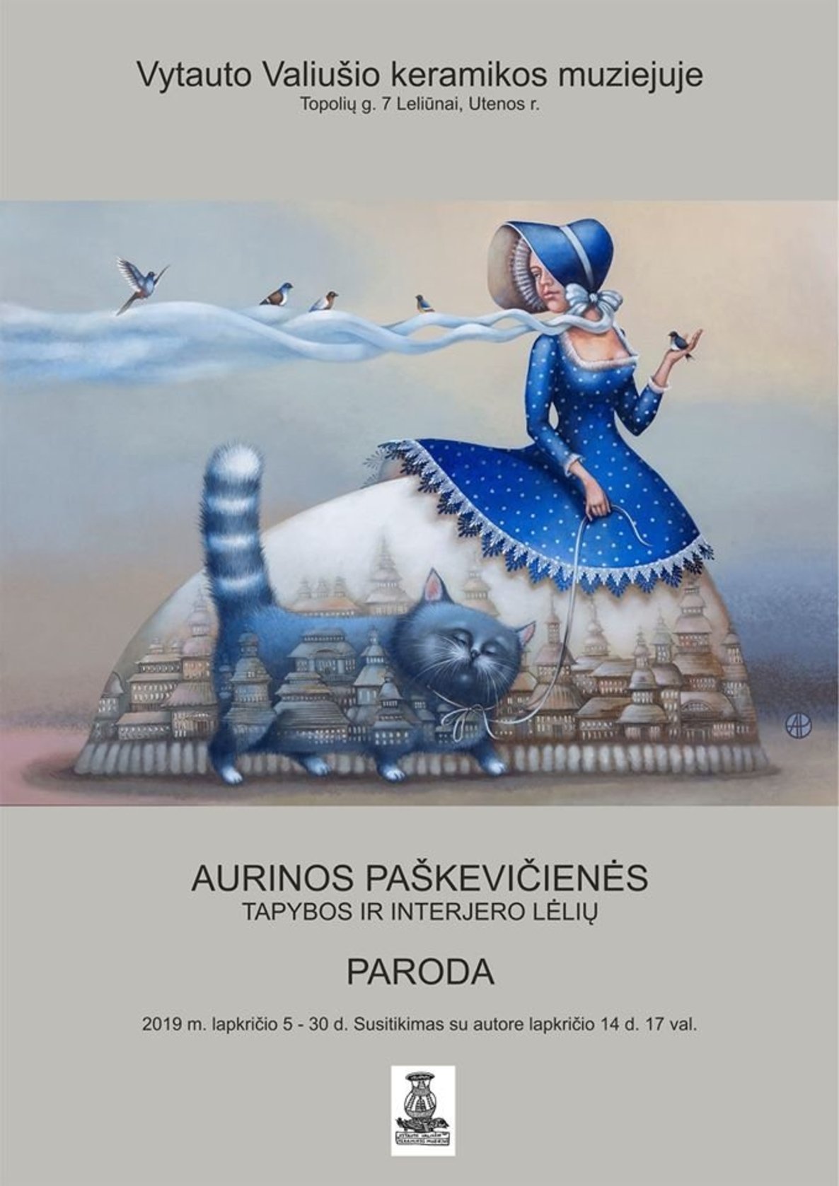 Aurinos Paškevičienės tapybos ir interjero lėlių paroda