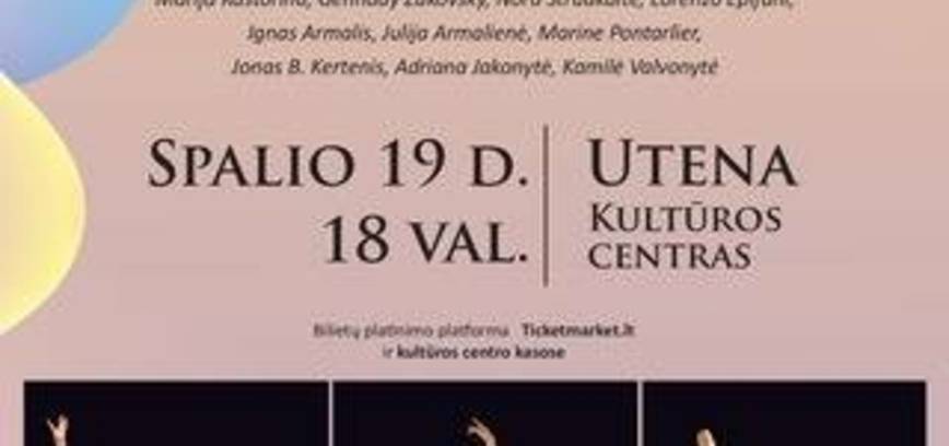 Baleto koncertas visai šeimai „ŽVAIGŽDĖS“