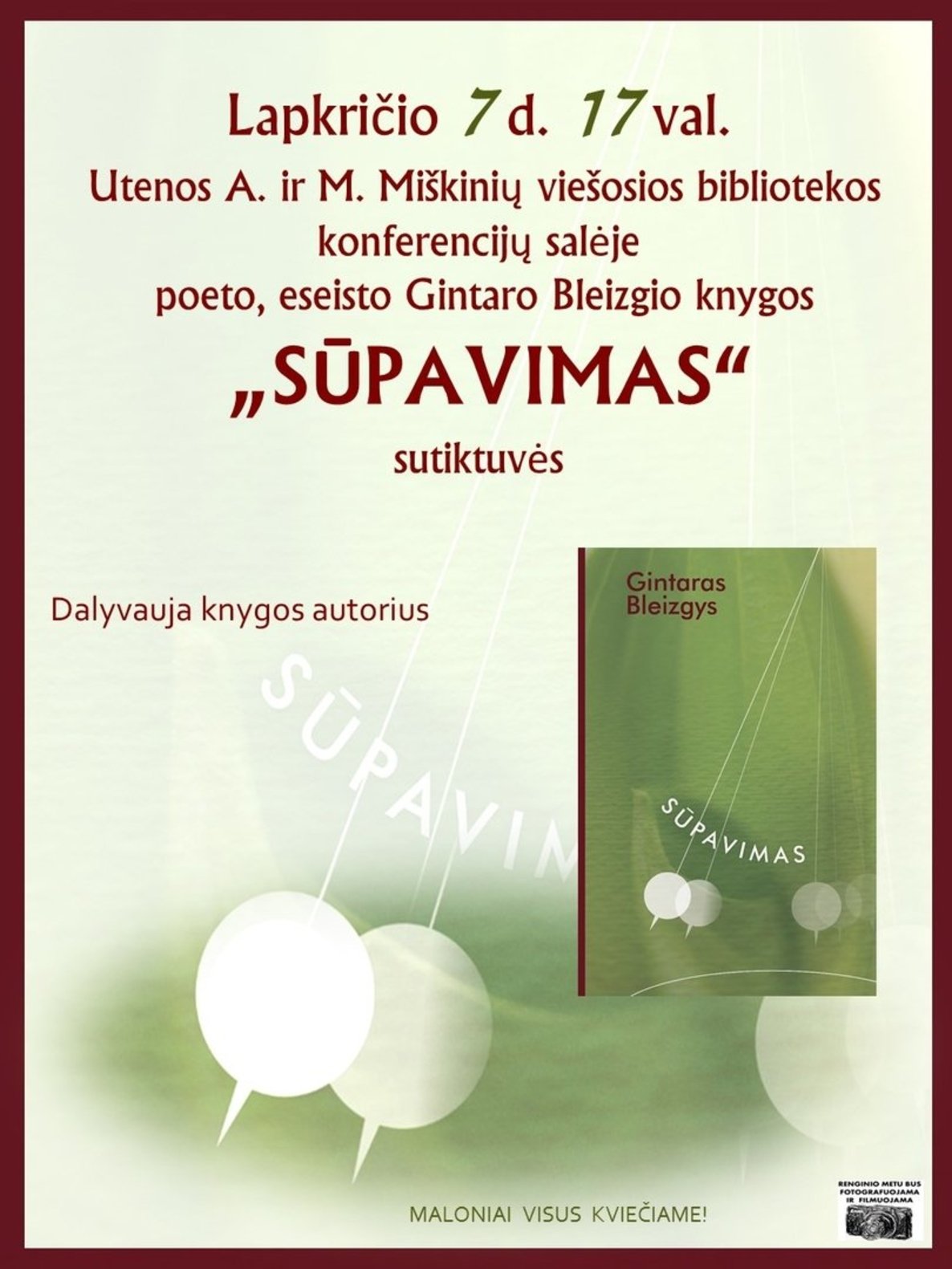 Gintaro Bleizgio knygos 