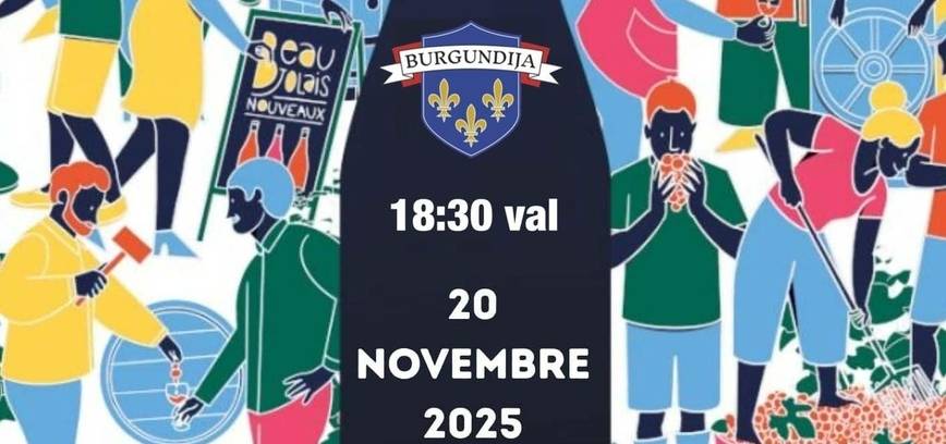 Božolė šventė Utenoje – prancūziškas vakaras Burgundijos vyninėje