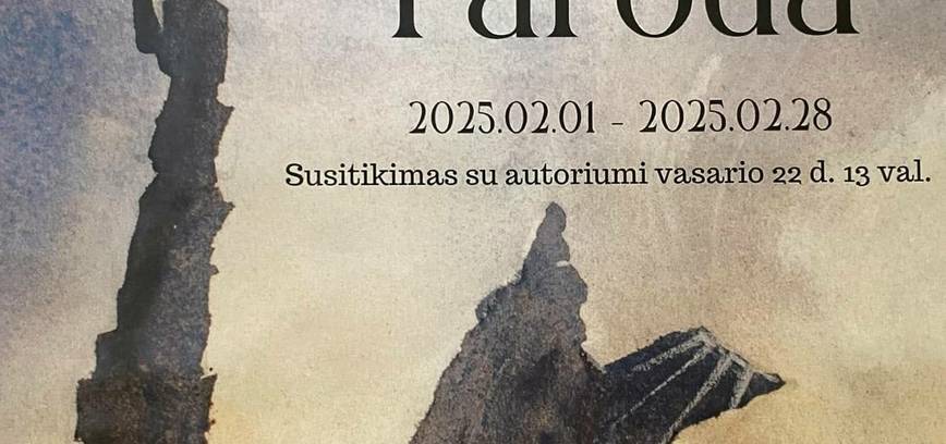 Dariaus Valiušio akvarelės darbų paroda