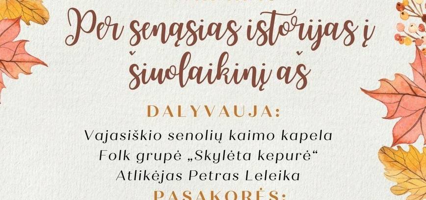 Pasakorių ir muzikantų vakaras