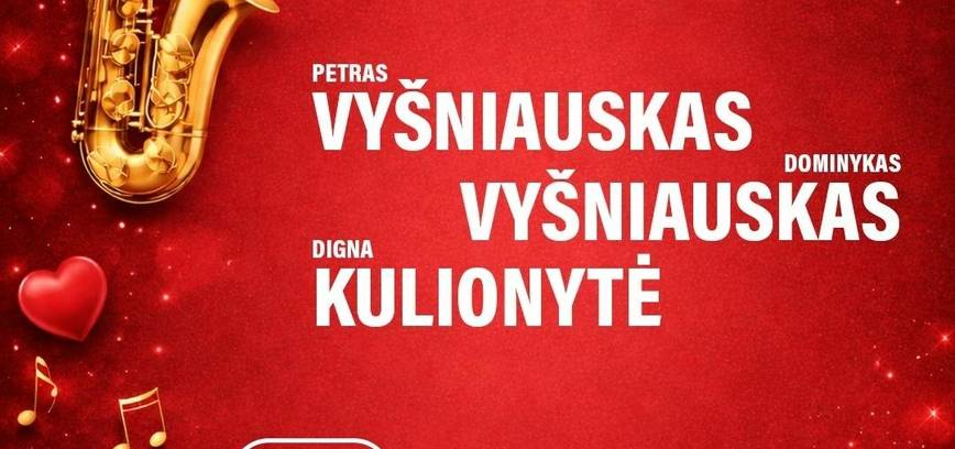 Perkusijos ir džiazo festivalio „Utena Jazz“ atidarymas. „Poezija džiazo scenoje“: PETRAS VYŠNIAUSKAS, DOMINYKAS VYŠNIAUSKAS, DIGNA KULIONYTĖ