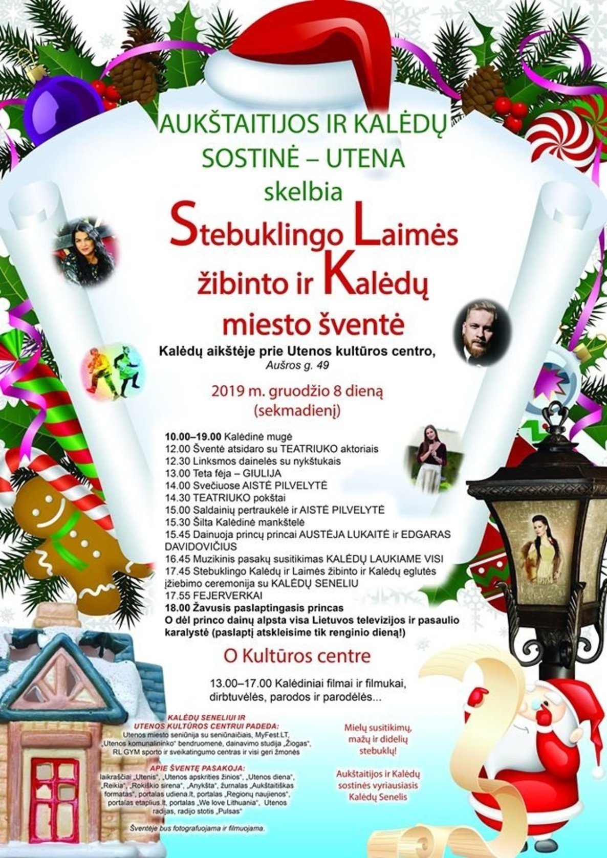 Eglutės įžiebimo šventė Utenos mieste