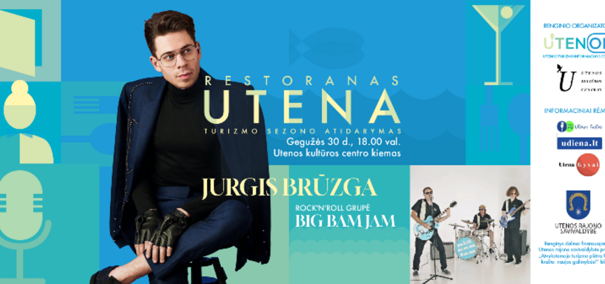 Utenos turizmo sezono atidarymas „Restoranas. Utena“!