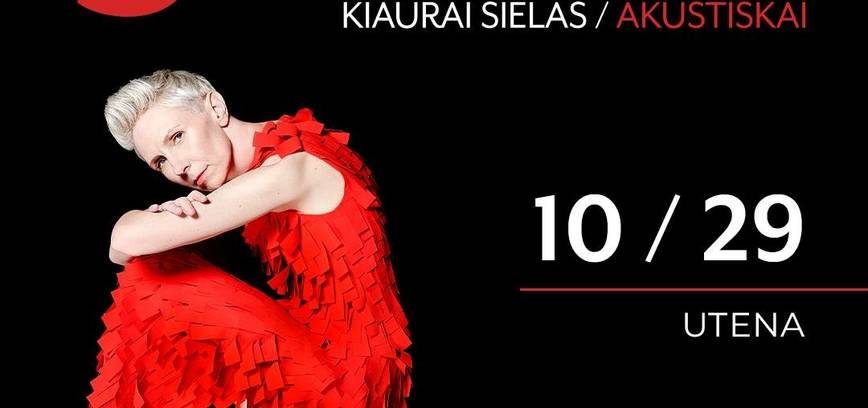 Giedrės koncertas „Kiaurai sielas“