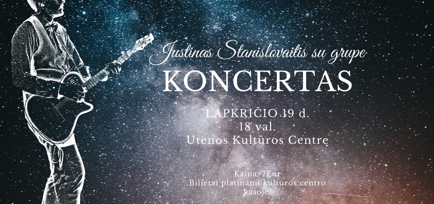 Justino Stanislovaičio koncertas