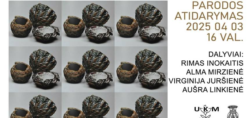 Raku keramikos paroda