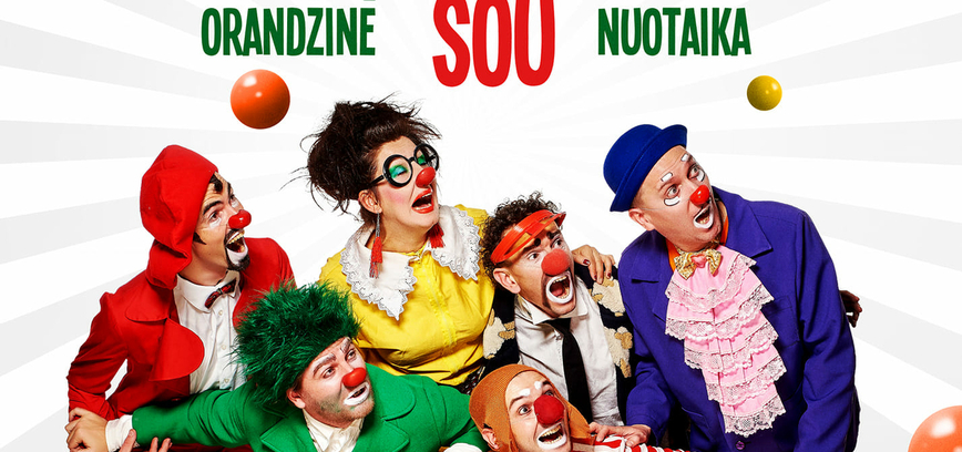 Kultinis ODESOS klounų namų „MASKI“ šou