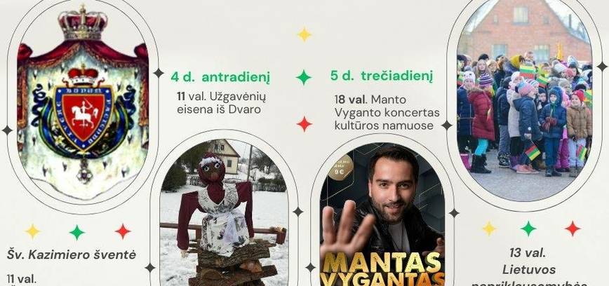 Kovo mėnuo Užpaliuose