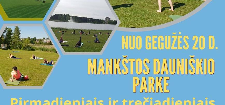 Mankštos Dauniškio parke