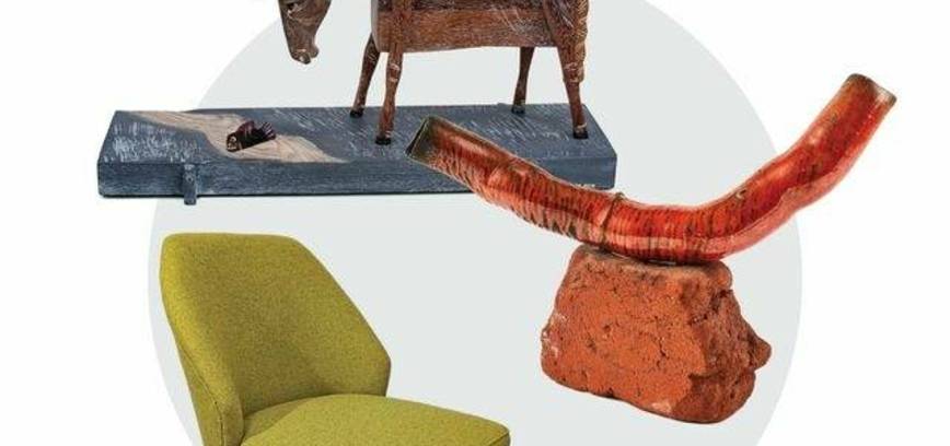 Brigitos, Juozo ir Vilmanto Adomonių kūrybos darbų paroda „Medis, molis ir kėdė“