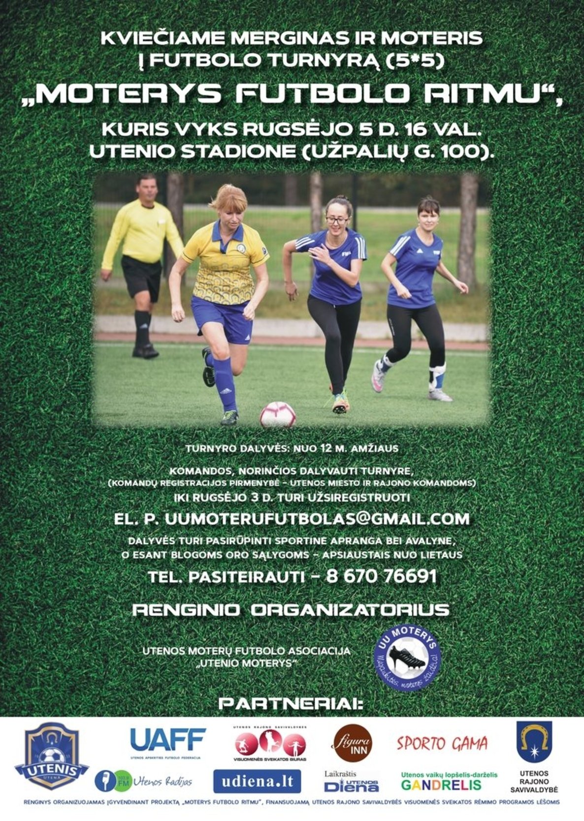 Moterys futbolo ritmu