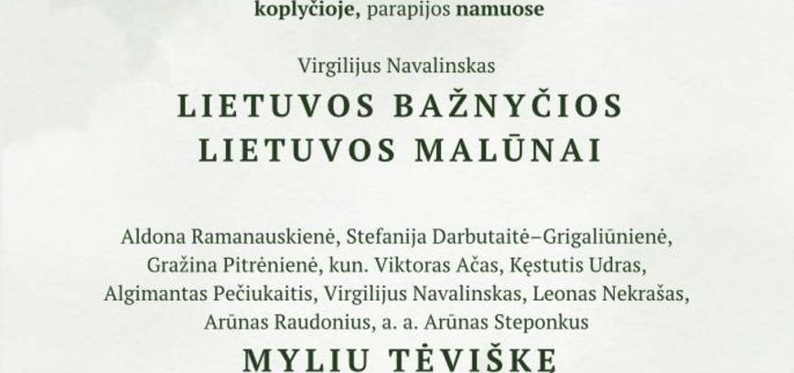 Fotografijų paroda Leliūnuose