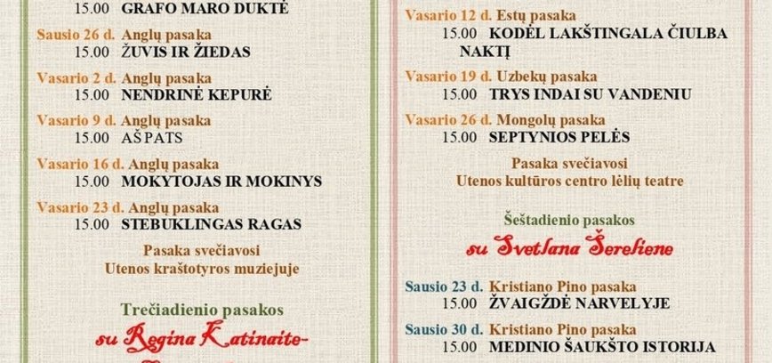 I-ASIS PASAKŲ FESTIVALIS