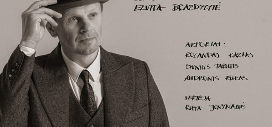 Spektaklis „Pasivaikščiojimas“ R. Walser (rež. R. Kazlas).