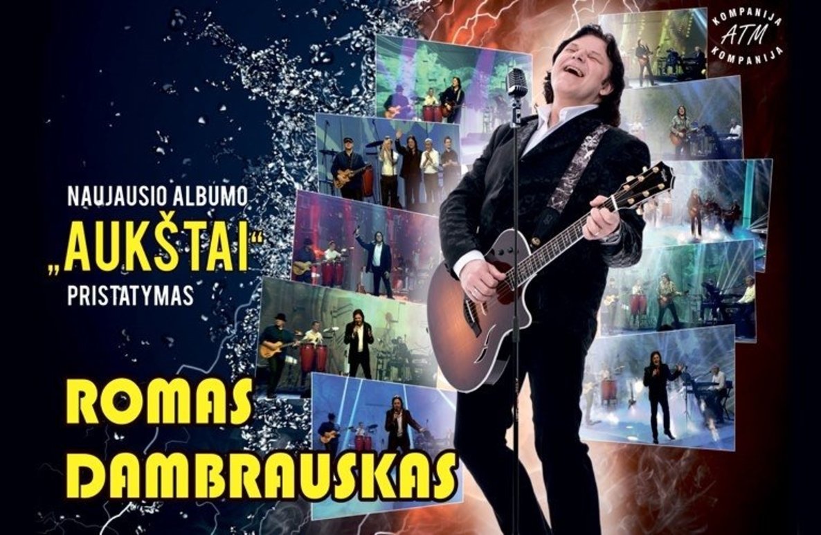 Romo Dambrausko naujo albumo 