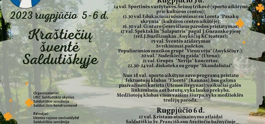 Kraštiečių šventė Saldutiškyje