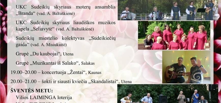 Jurginų žydėjimo šventė Sudeikiuose