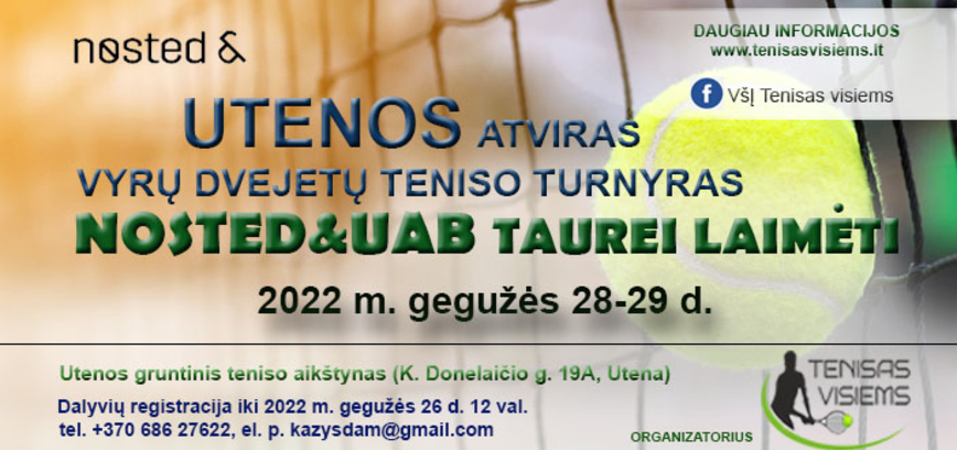 Utenos atviras vyrų dvejatų turnyras