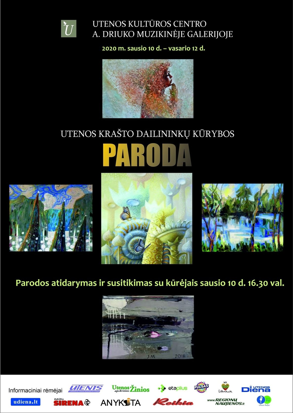 Utenos krašto dailininkų kūrybos paroda